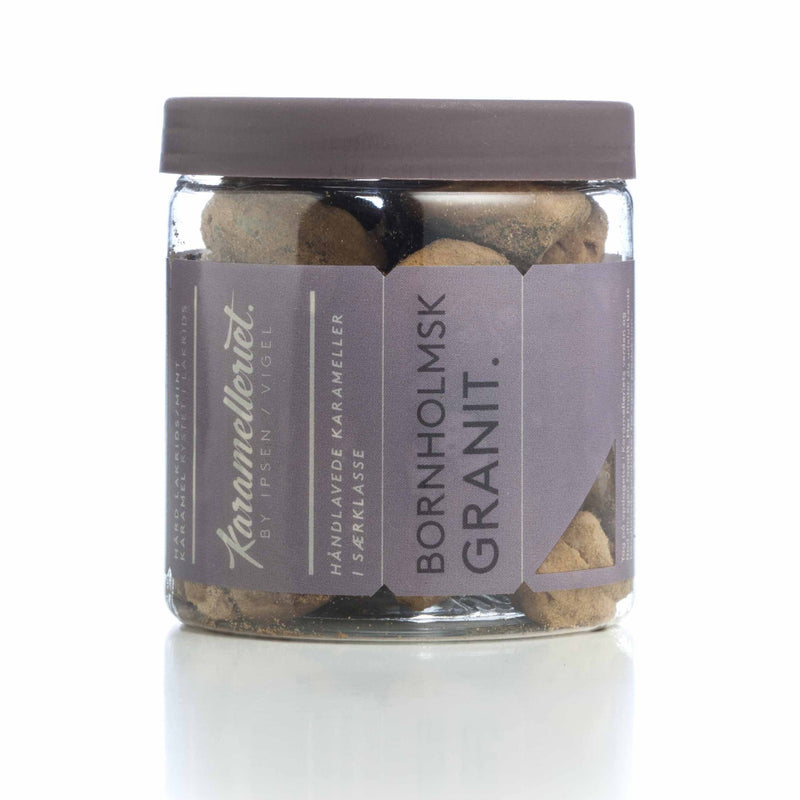 BORNHOLMSK GRANIT 145g - Hård lakrids/mint karamel